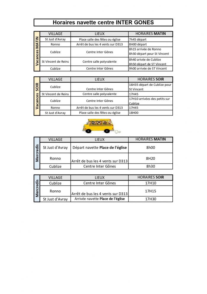 Horaire navette page 0001