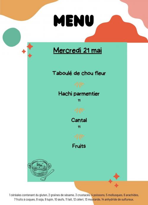 Mercredi 21 mai 2025